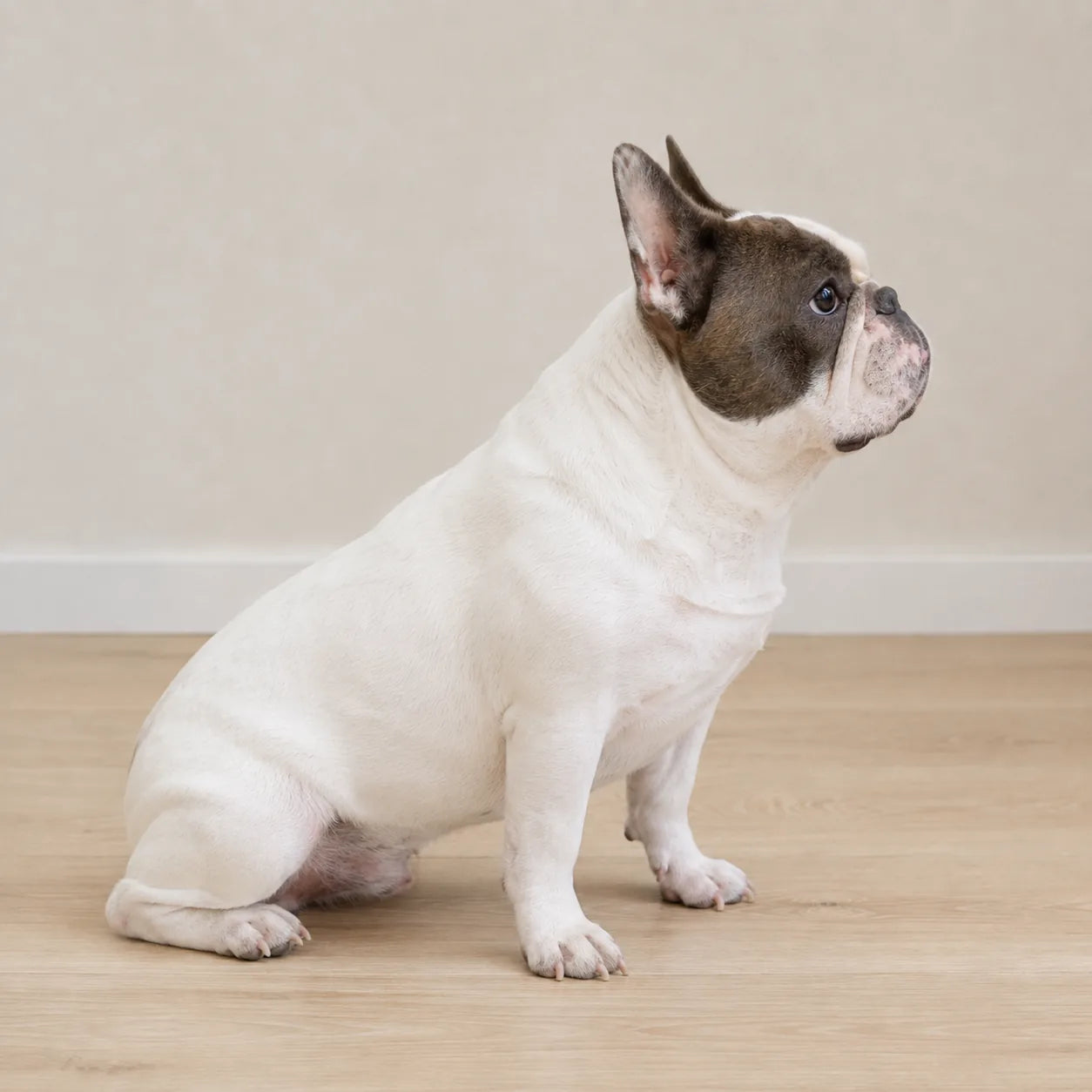 Your dog photographed from the right